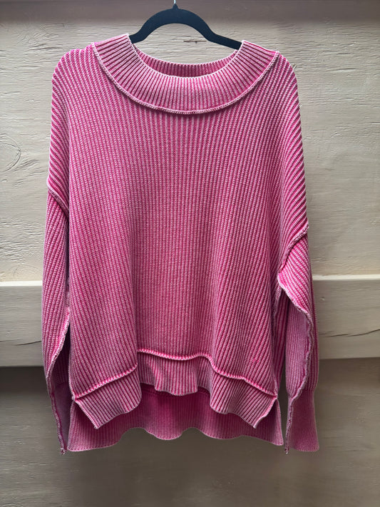 Pink Knit Sweater