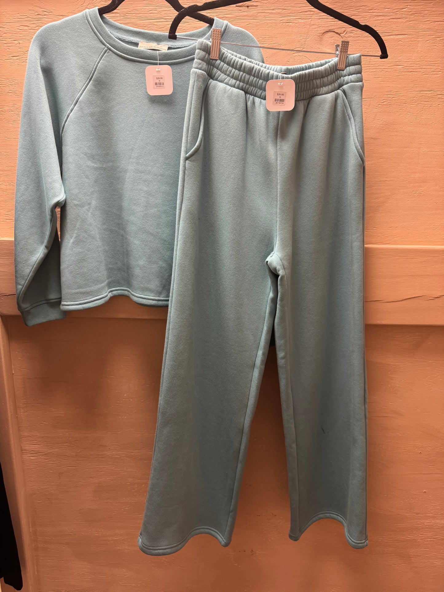 Blue Sweat Set