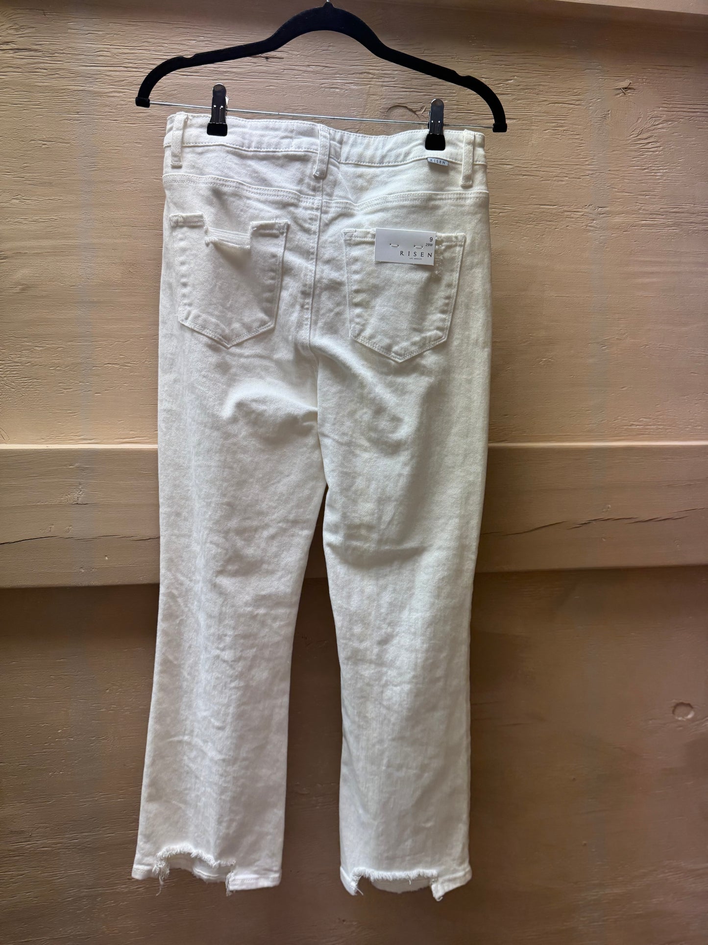 White Springtime Jeans