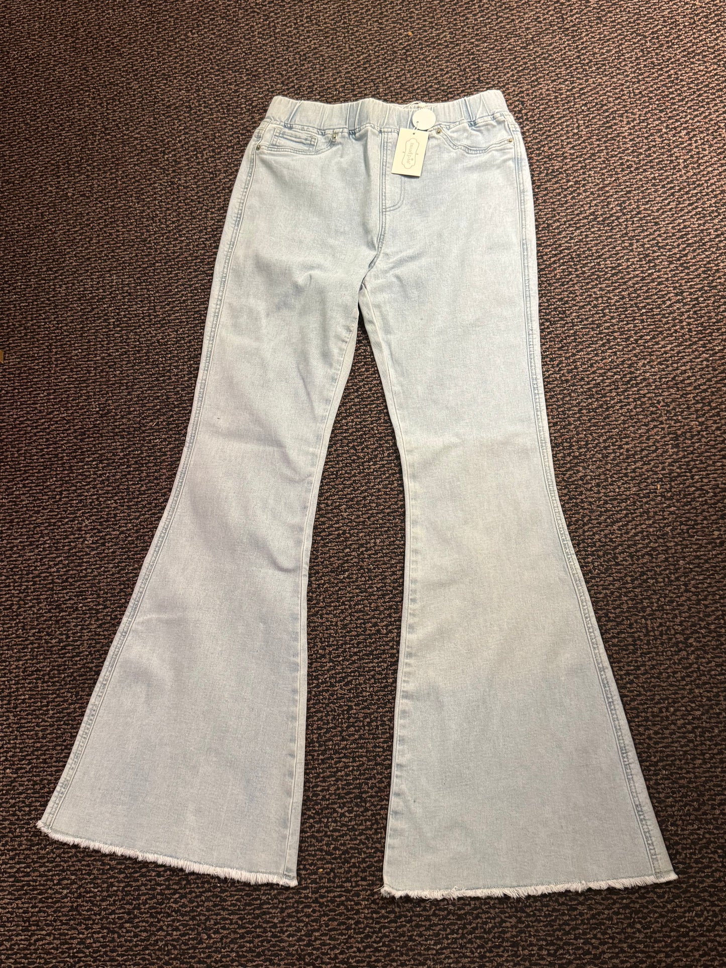 Light Wash Flare Jeans
