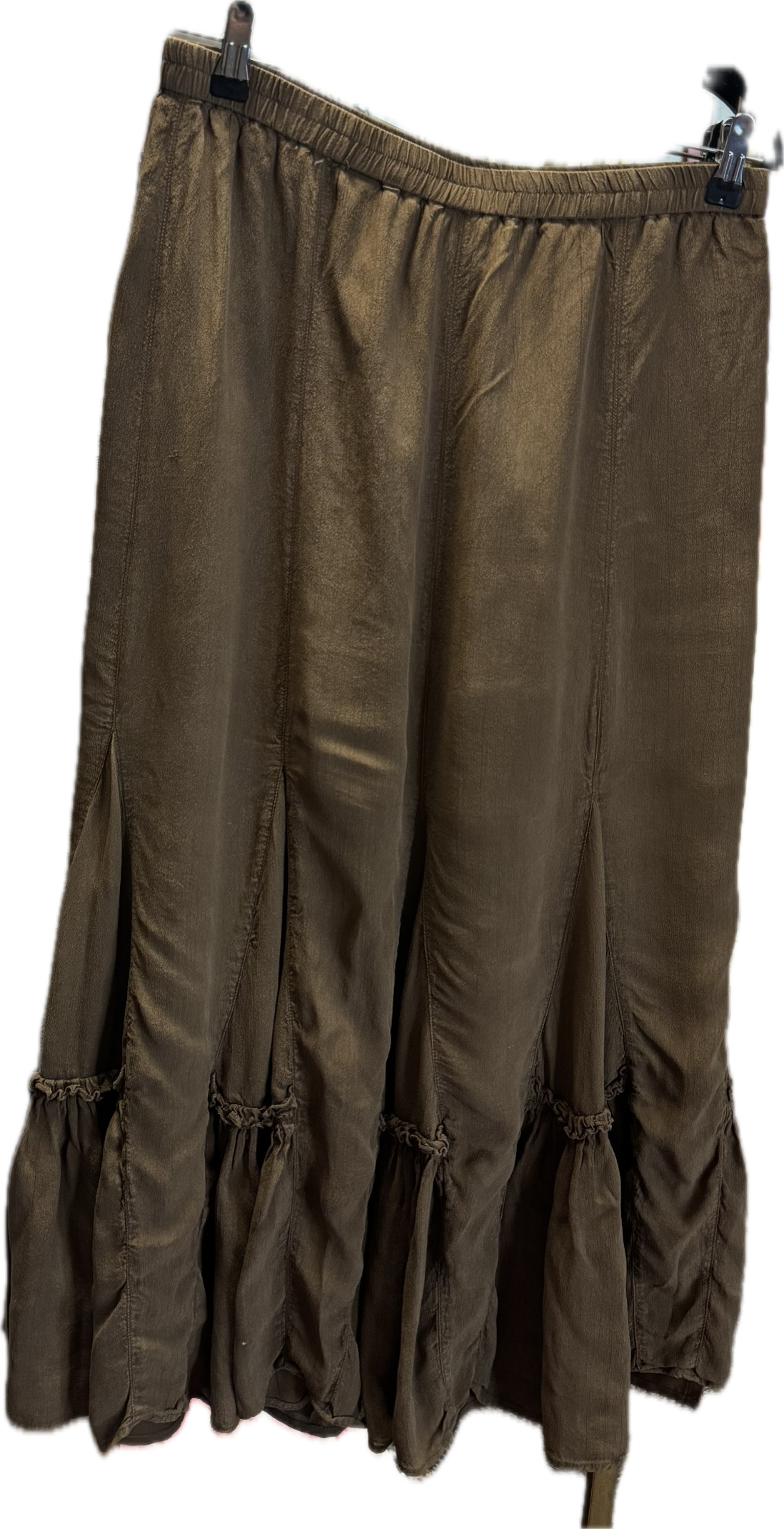 (M) Brown Linen Skirt