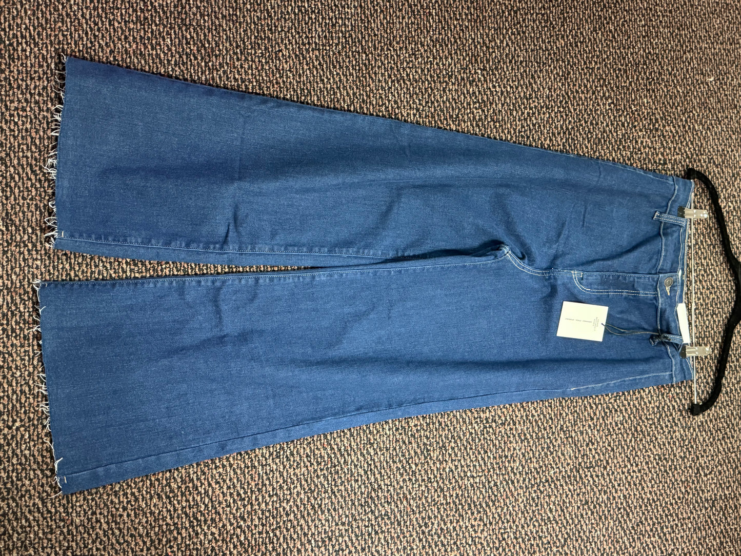 Dark Wash Flare High Wasted Denim
