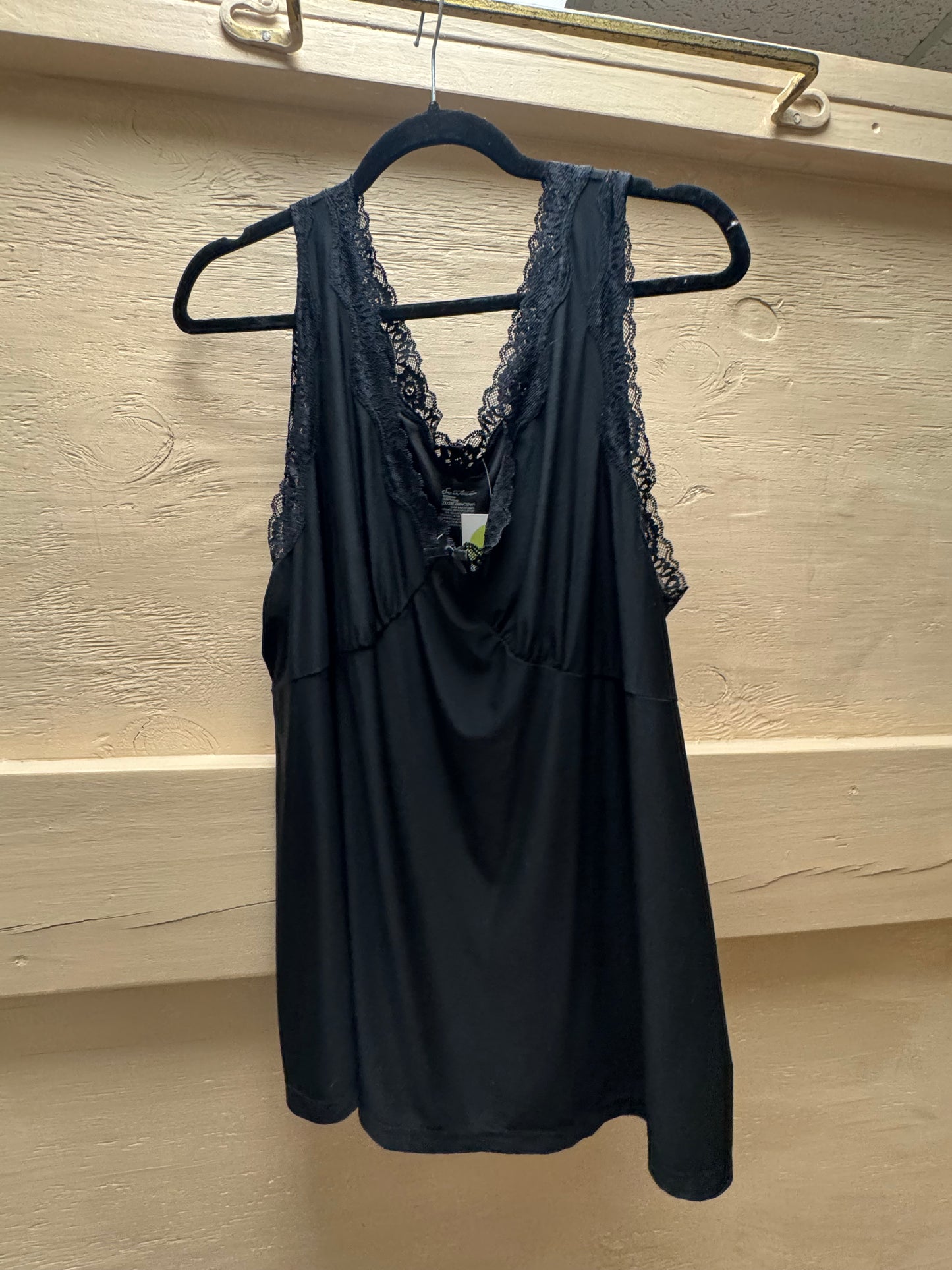 Preloved Black Lace Blouse