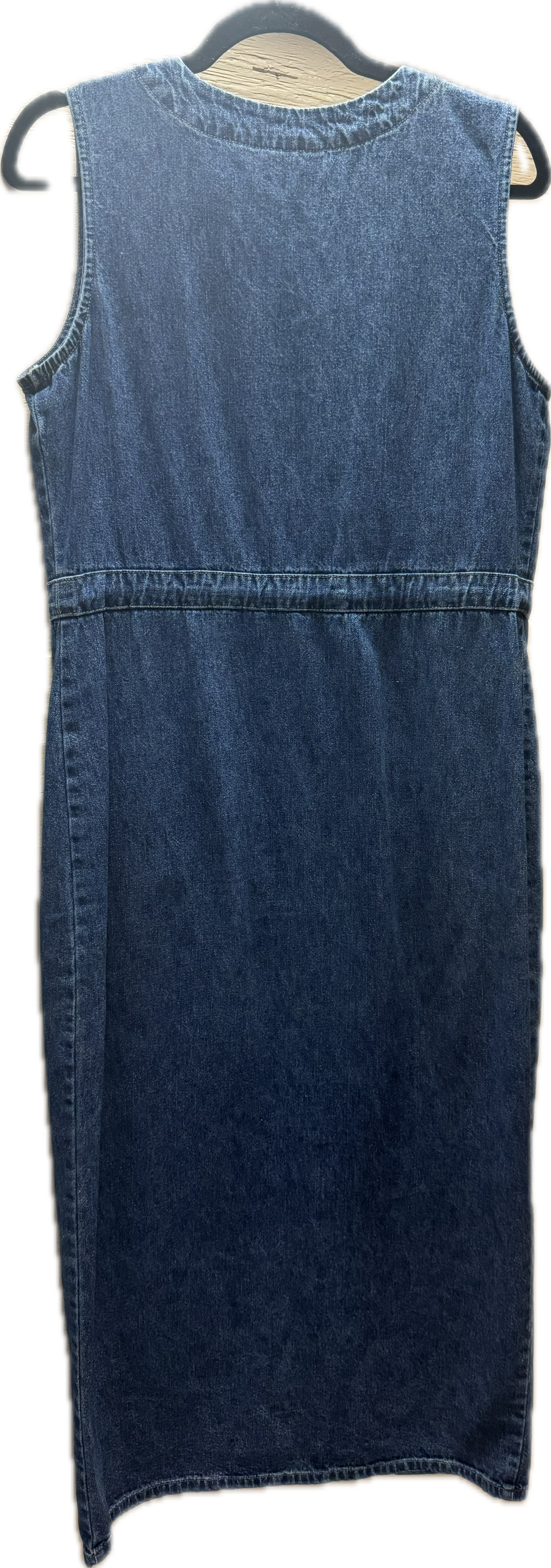 (M) Button Down Denim Dress