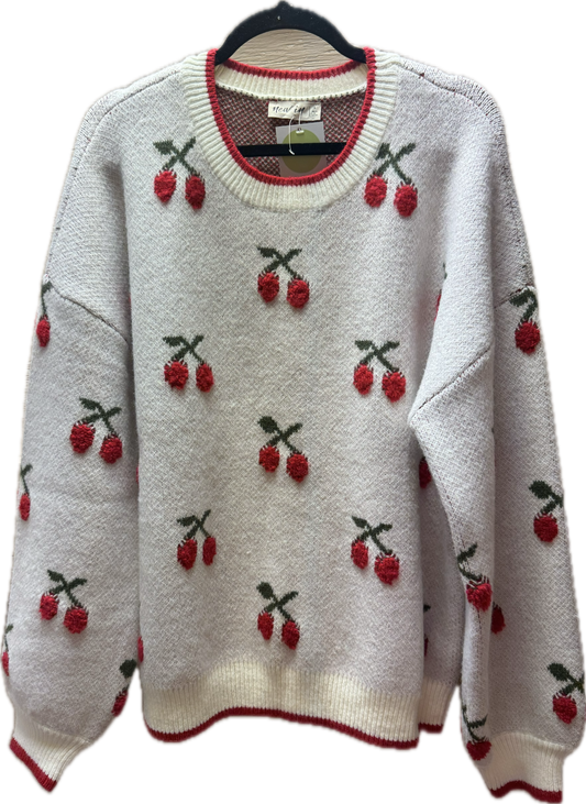 Cherry sweater
