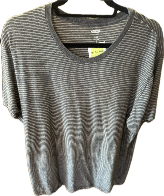 (L) Basic Striped Tee