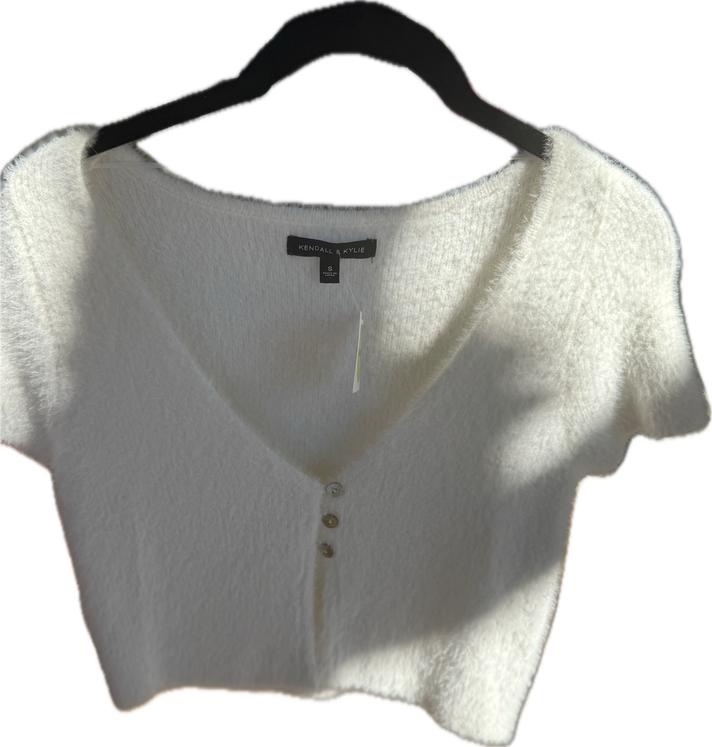 Small White Fur Top