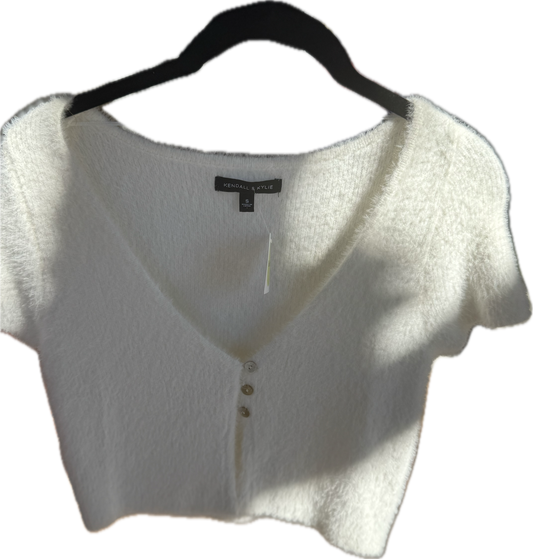 Small White Fur Top