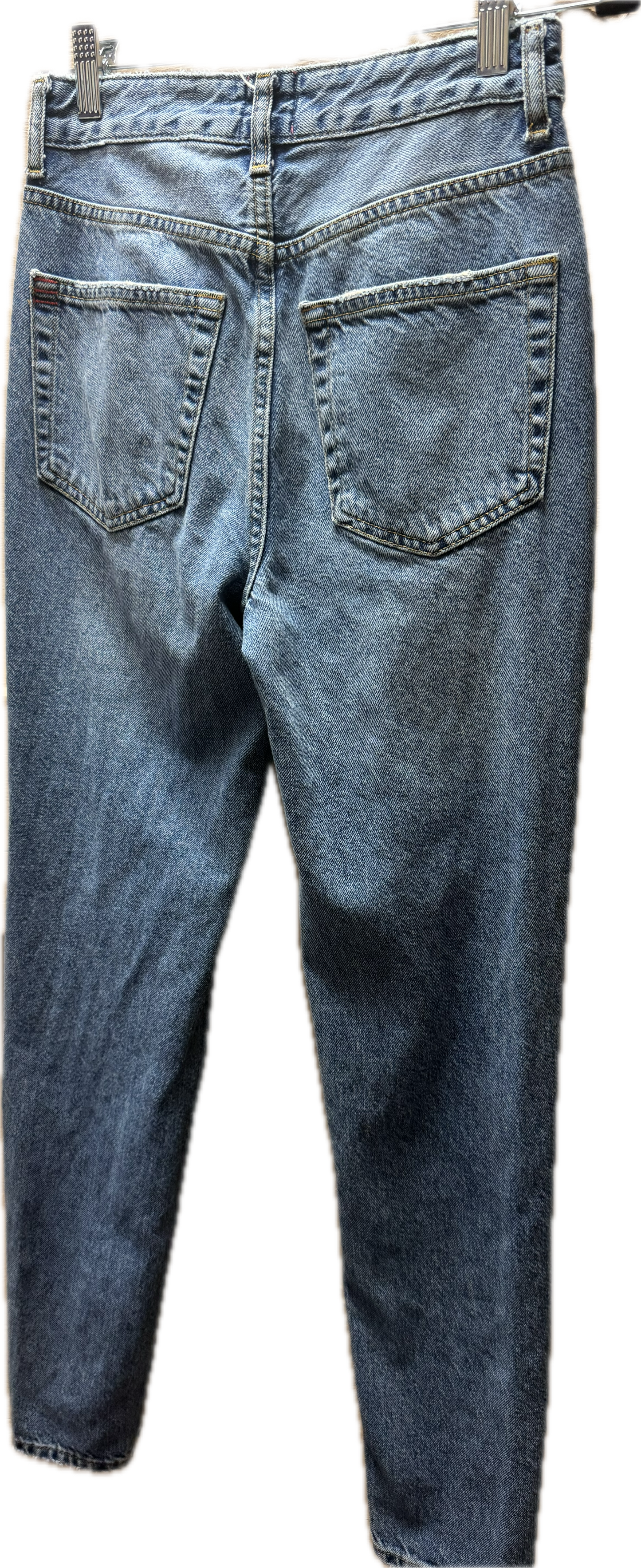 (25) Distressed Denim Jeans