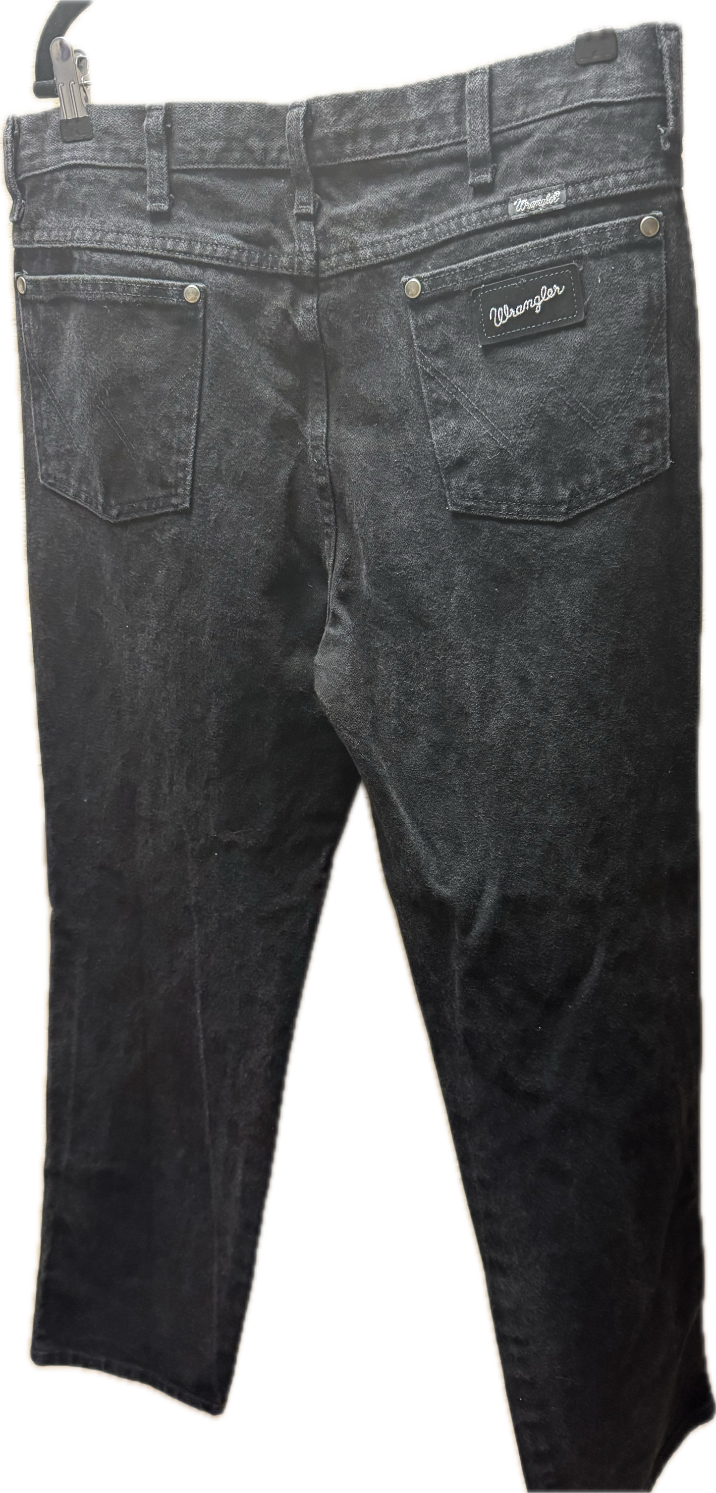 (34) Wrangler Black Jeans
