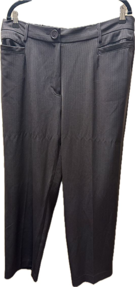 (18) Brown Striped Slacks
