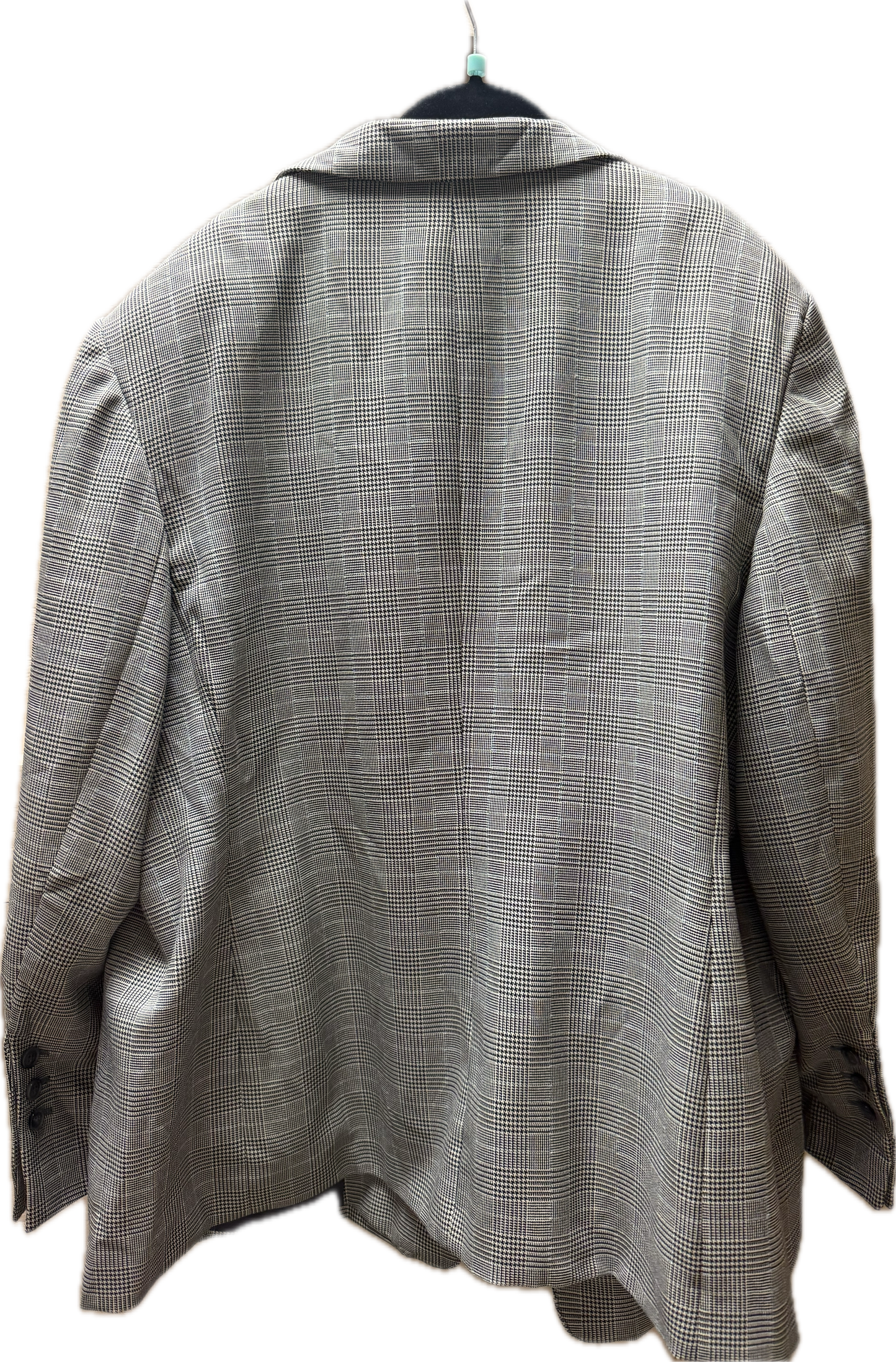 (3x) Plaid Blazer Jacket