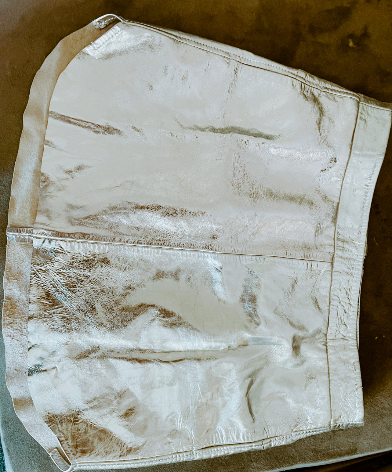 Preloved Metallic Skirt
