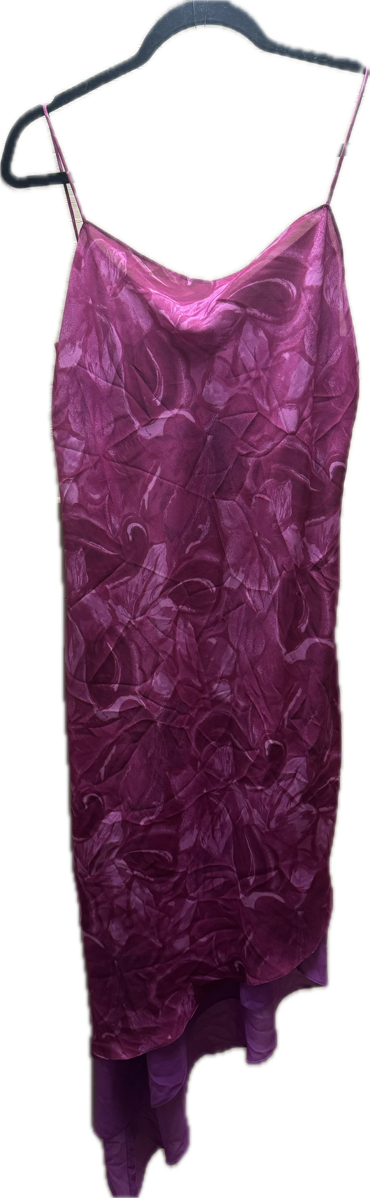 (L) Purple Floral Dress