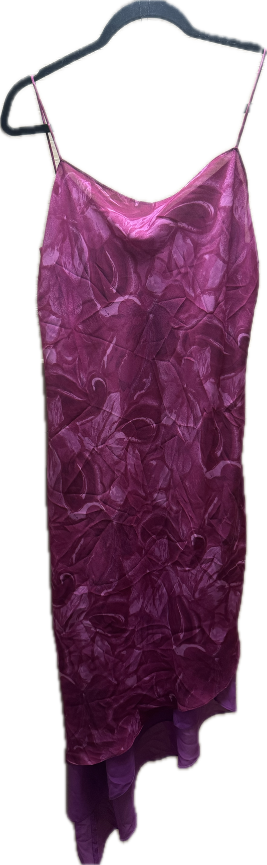 (L) Purple Floral Dress