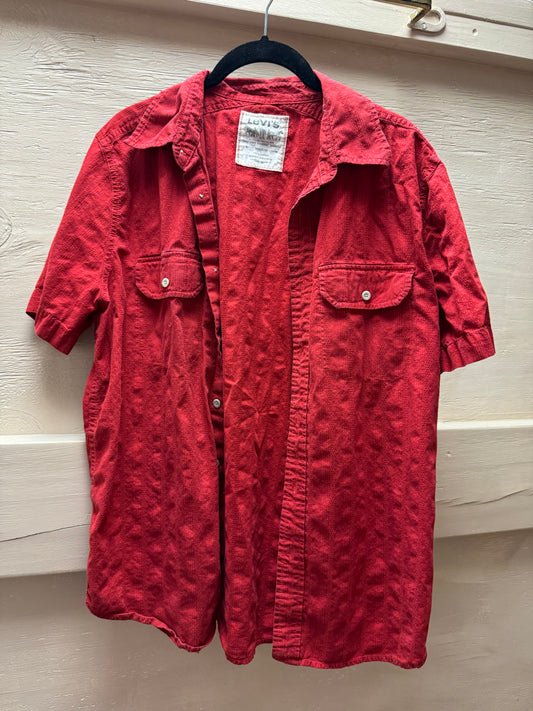 Red Levis Top