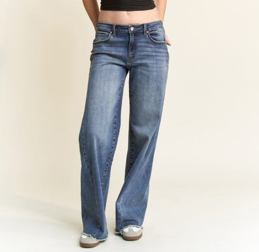 Low Rise Cotton Jeans
