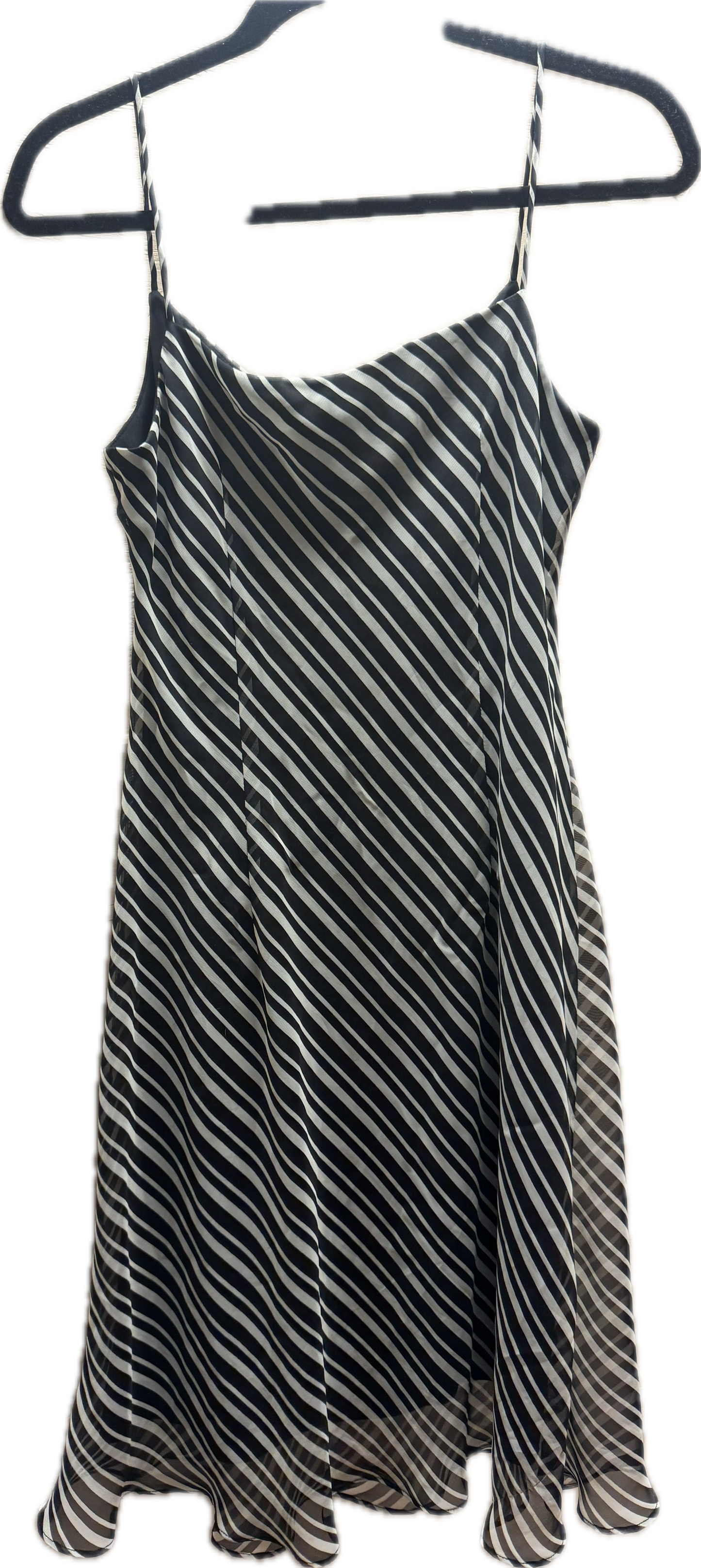 (L) Black & White Dress