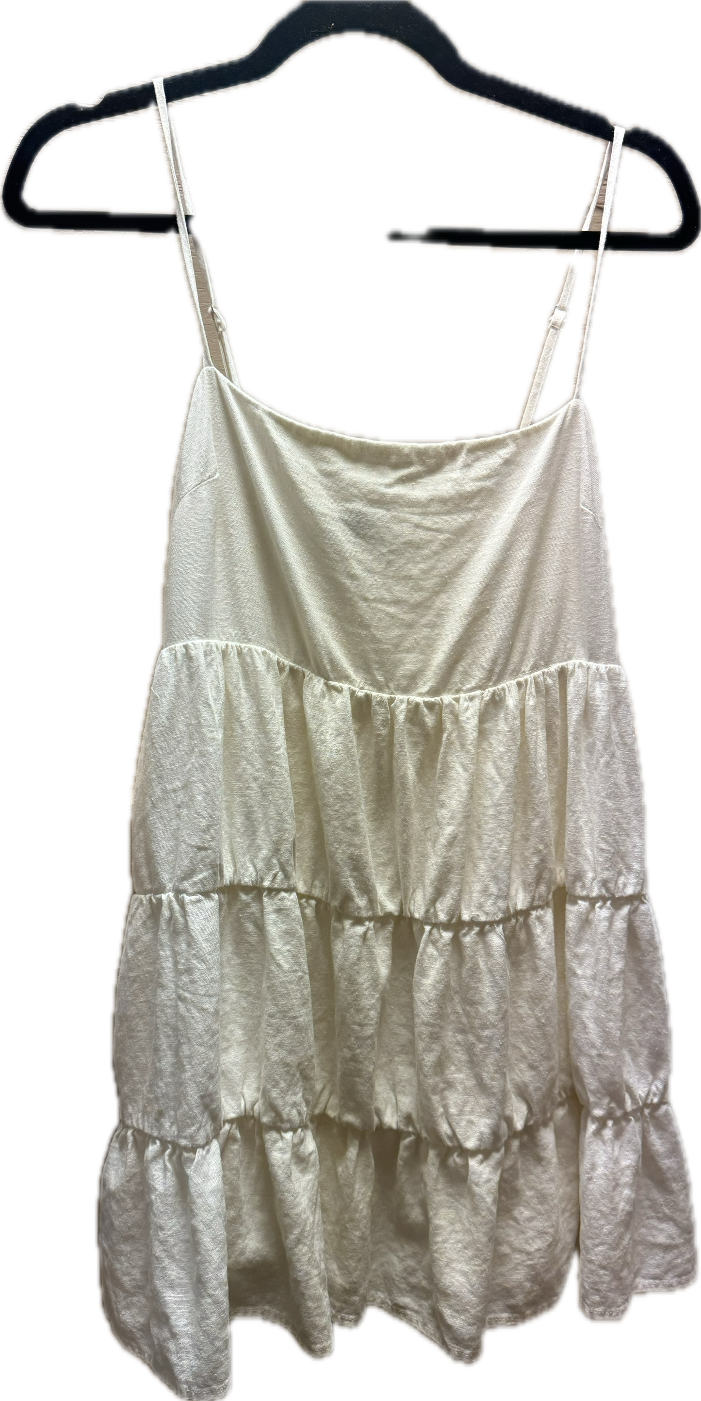 (M) White Tier dress