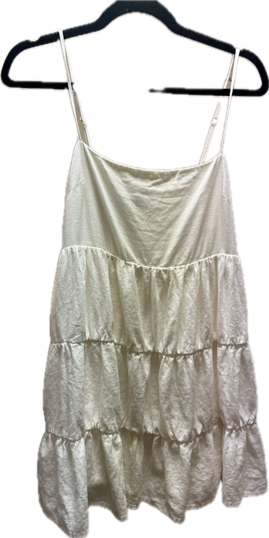 (M) White Tier dress