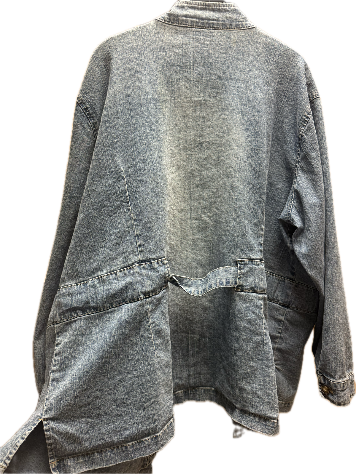 2x Denim cargo jacket