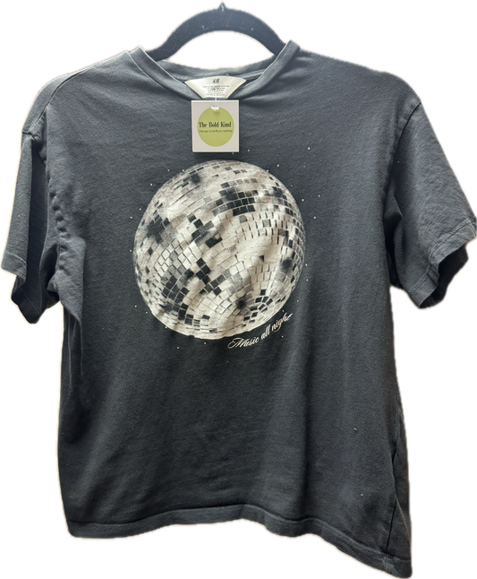 (M) music all night disco tee