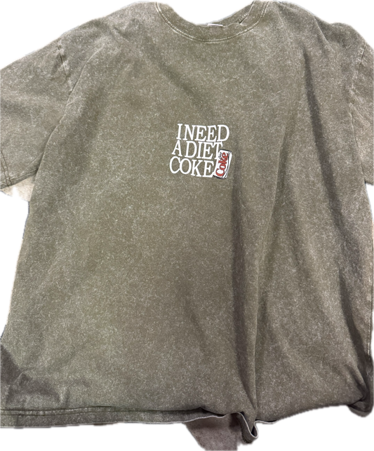 (XL)Diet Coke Graphic Tee