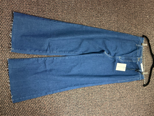 Dark Wash Flare High Wasted Denim