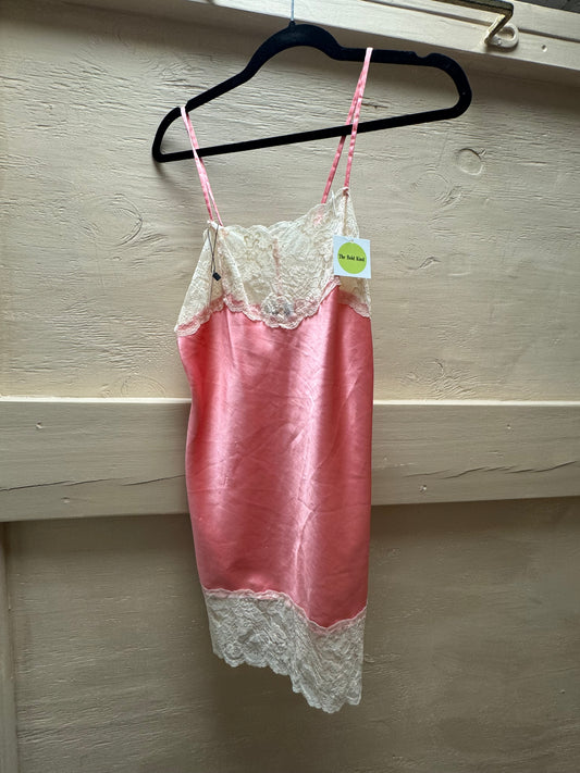 Preloved Pick Me Pink Slip Dress