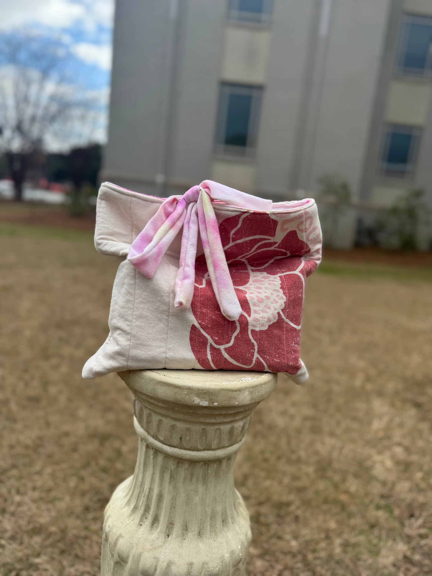 Hand sewn clutch bag/ bible cover