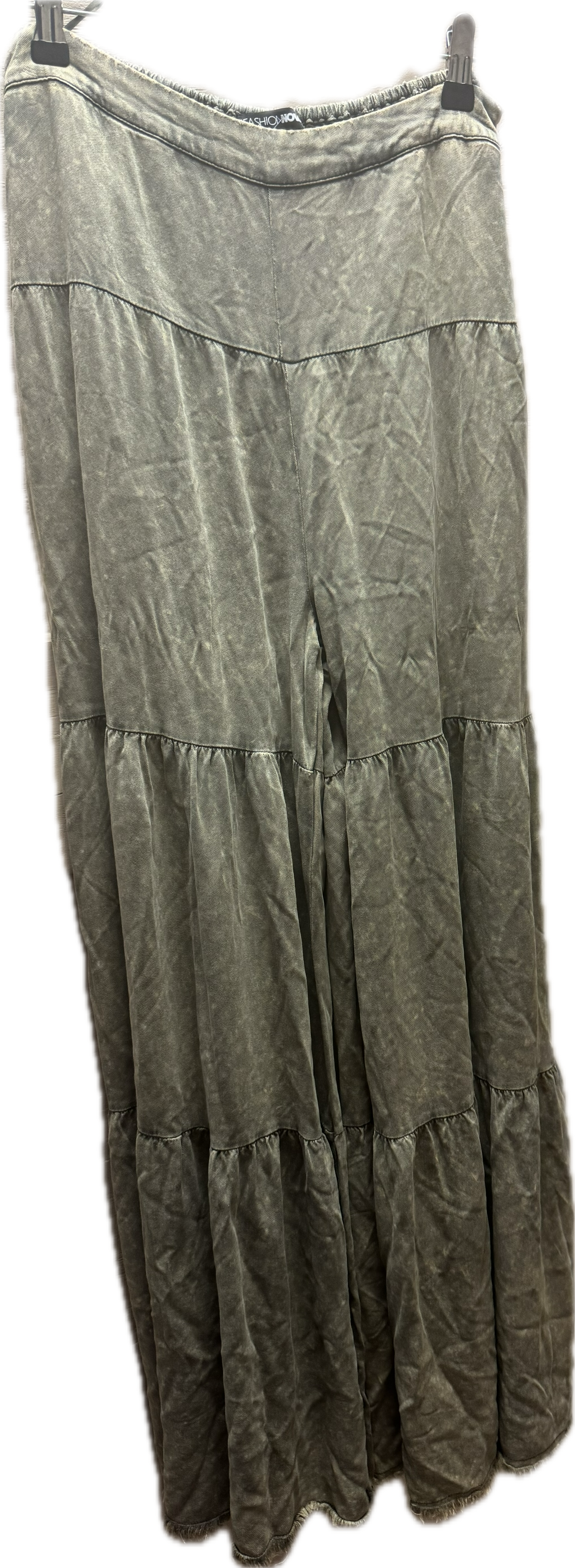 (M) Green/brown Flowy Pants