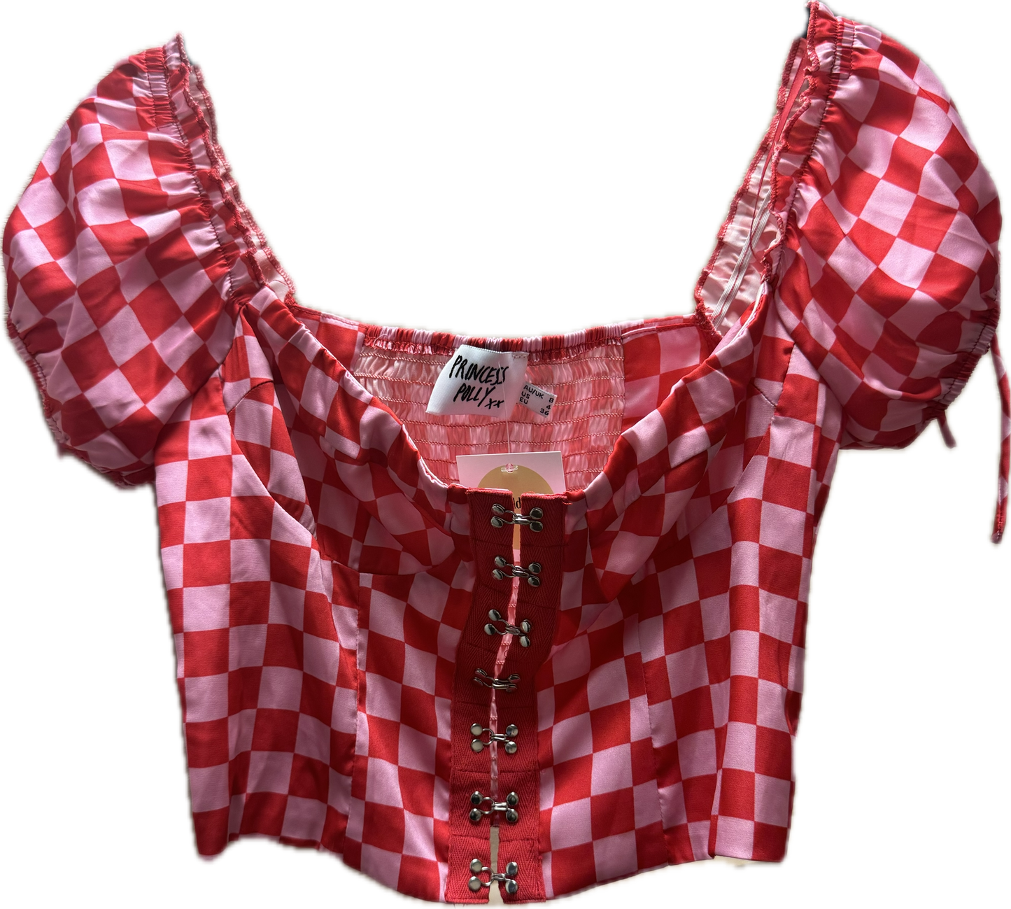 (S) Corset Top Pink