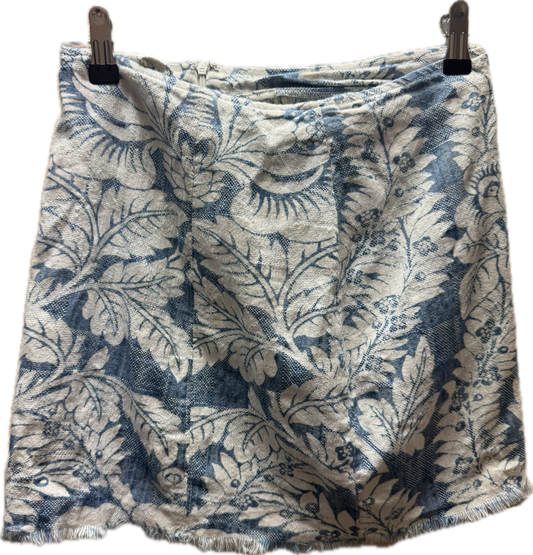 (S) Cotton Floral Skirt