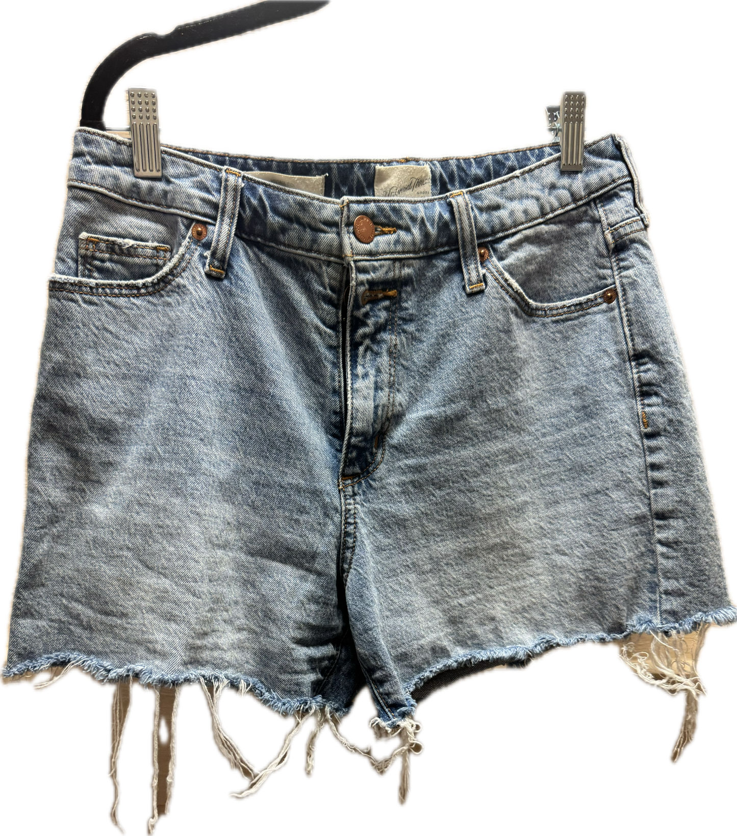 (28) Vintage Wash Denim Shorts