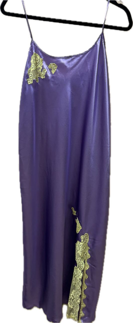 (XL) Vintage Silk Dress
