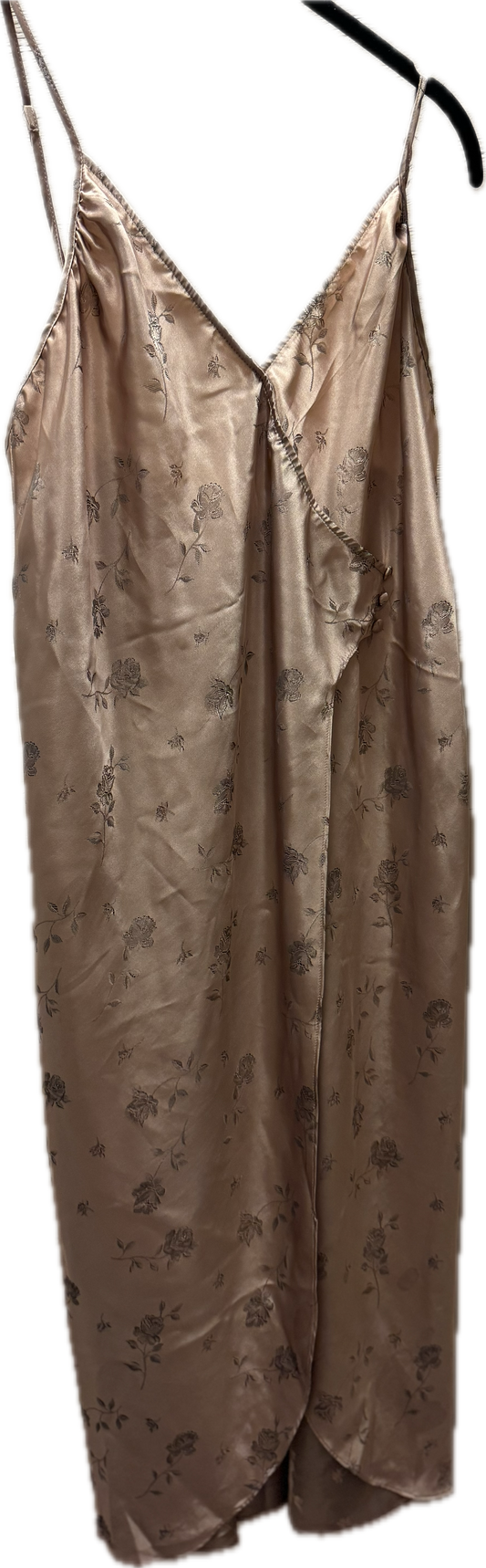 (L) Brown Silk Dress