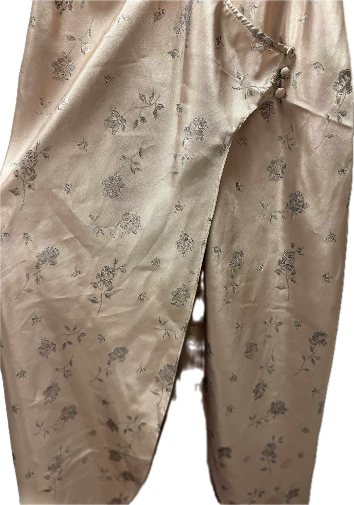 (L) Brown Silk Dress
