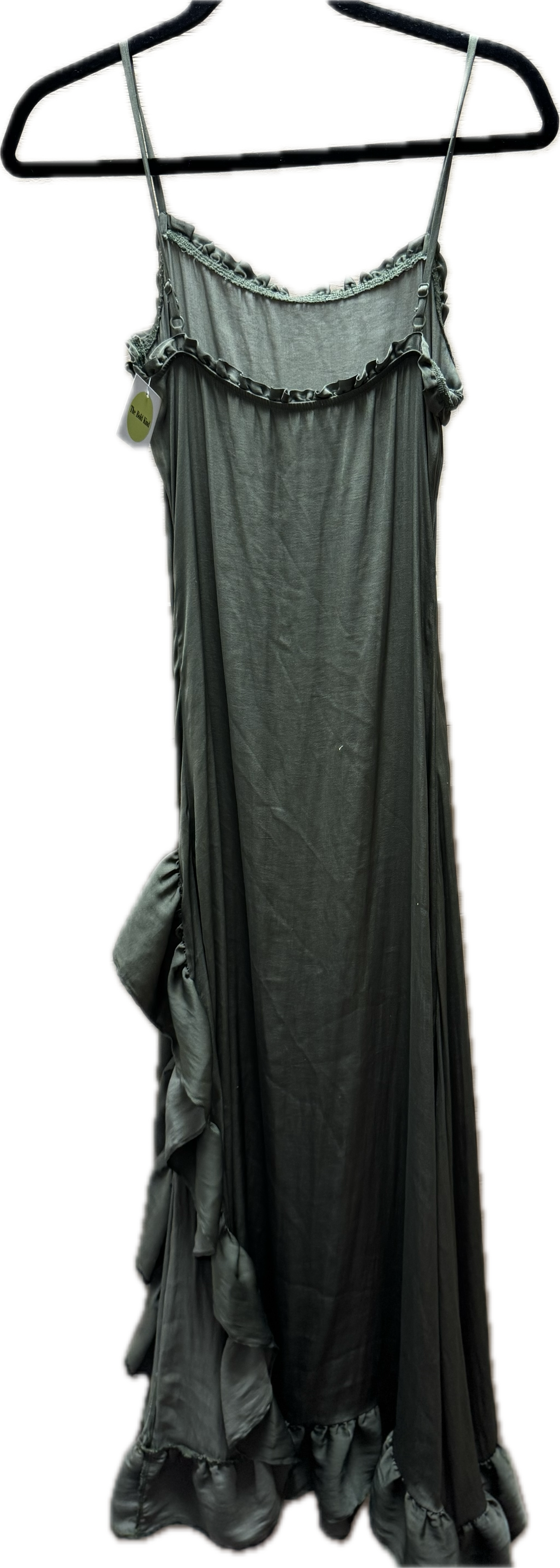 (S) Green Frill Dress