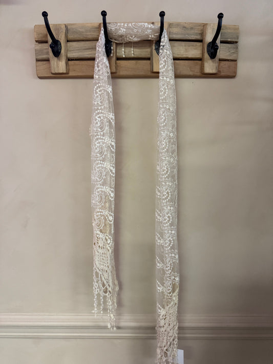 Preloved Boho Lace Scarf
