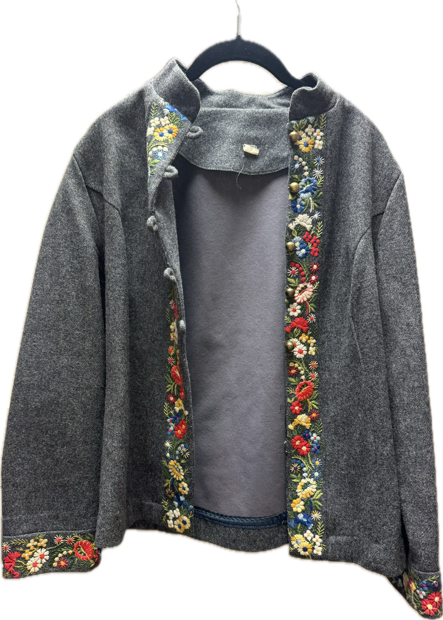 (s) Embroidery wool Jacket