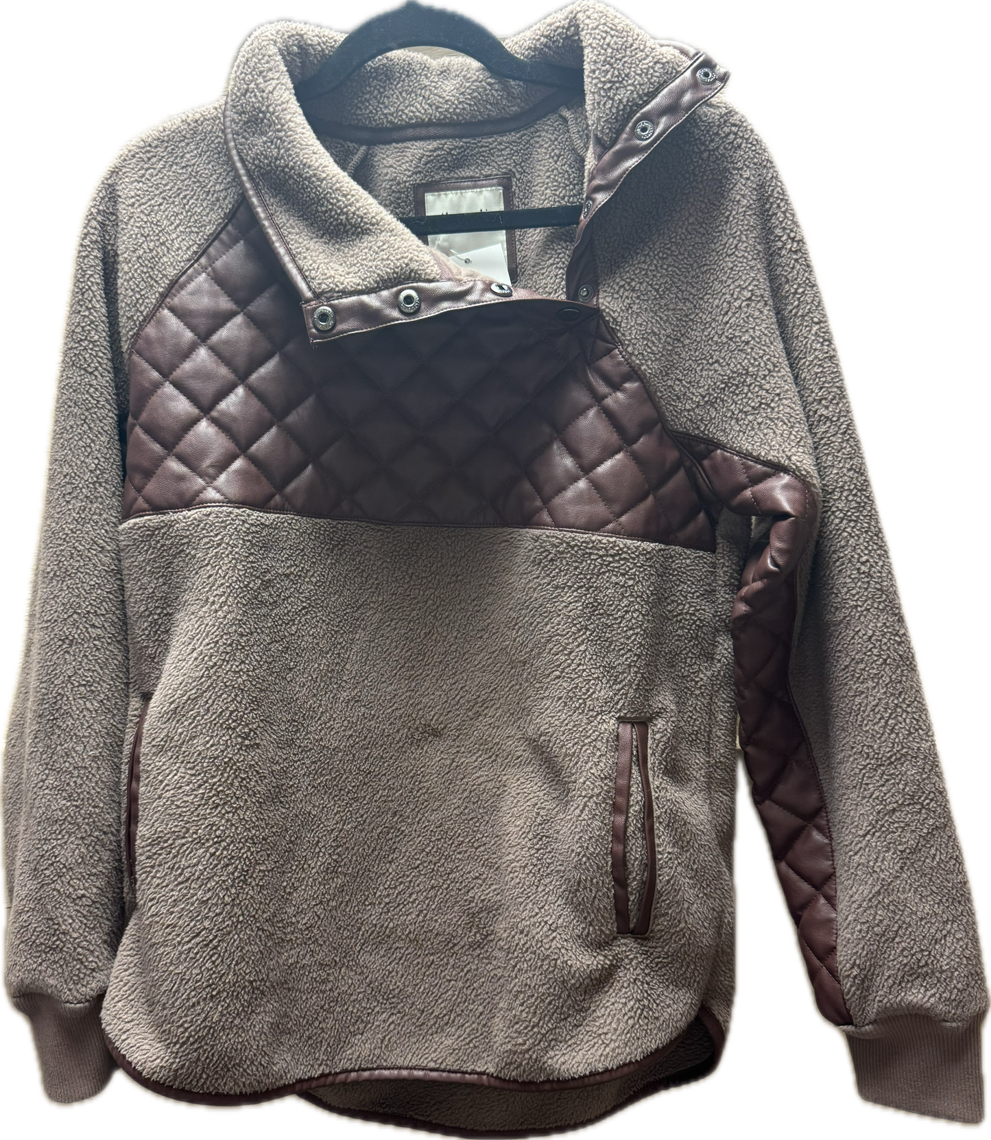 (S) Teddy Pullover Jacket