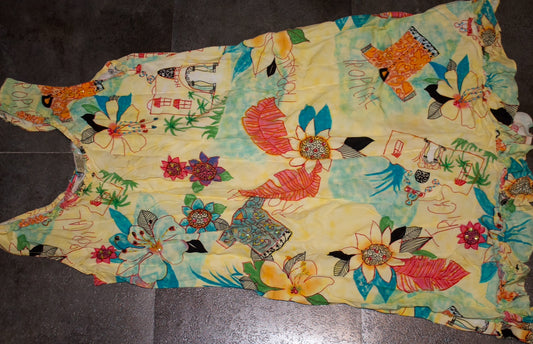 Preloved Tropical Dress