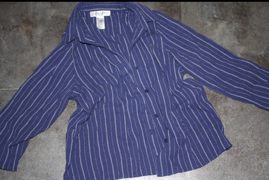 Preloved Striped Button up