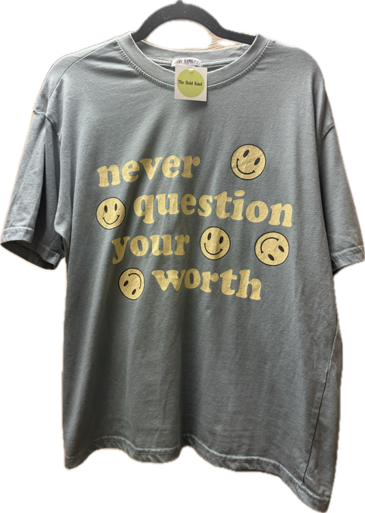 (L) Worthy Graphic Tee