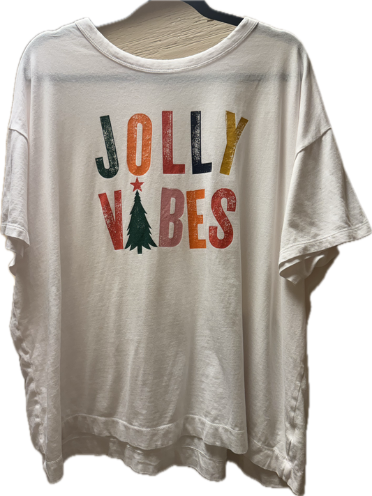 (2x) Jolly Vibes Graphic Tee