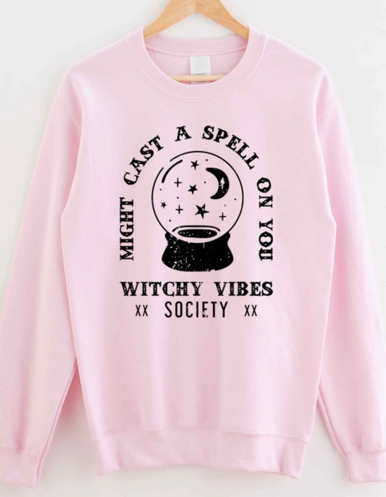 Curvy Witchy vibes sweatshirt