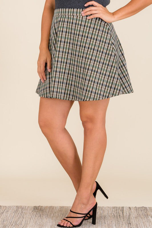 Curvy School Girl Skirt