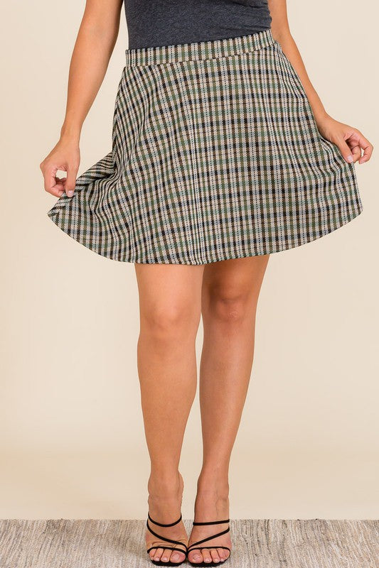 Curvy School Girl Skirt